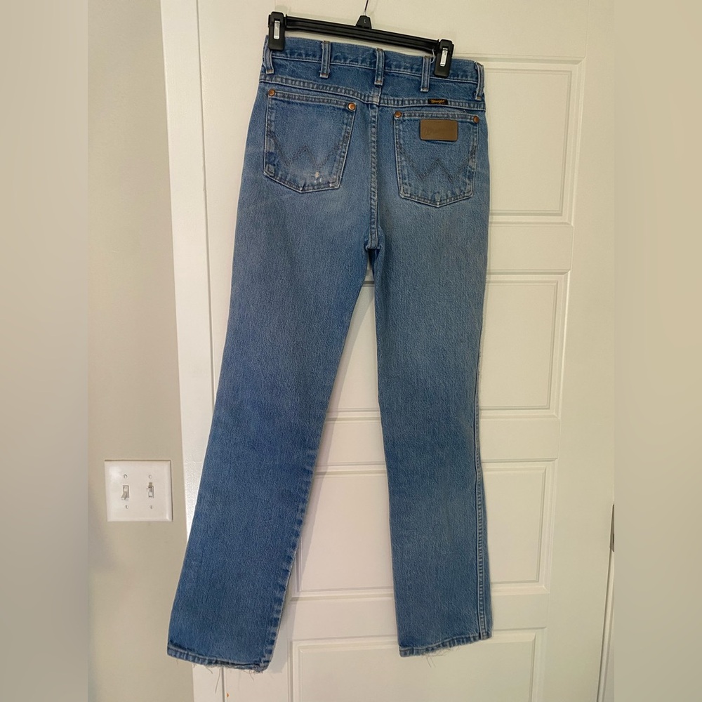 Vintage Wrangler Light Blue Women’s Denim Bootcut Jeans - Picture 3 of 8